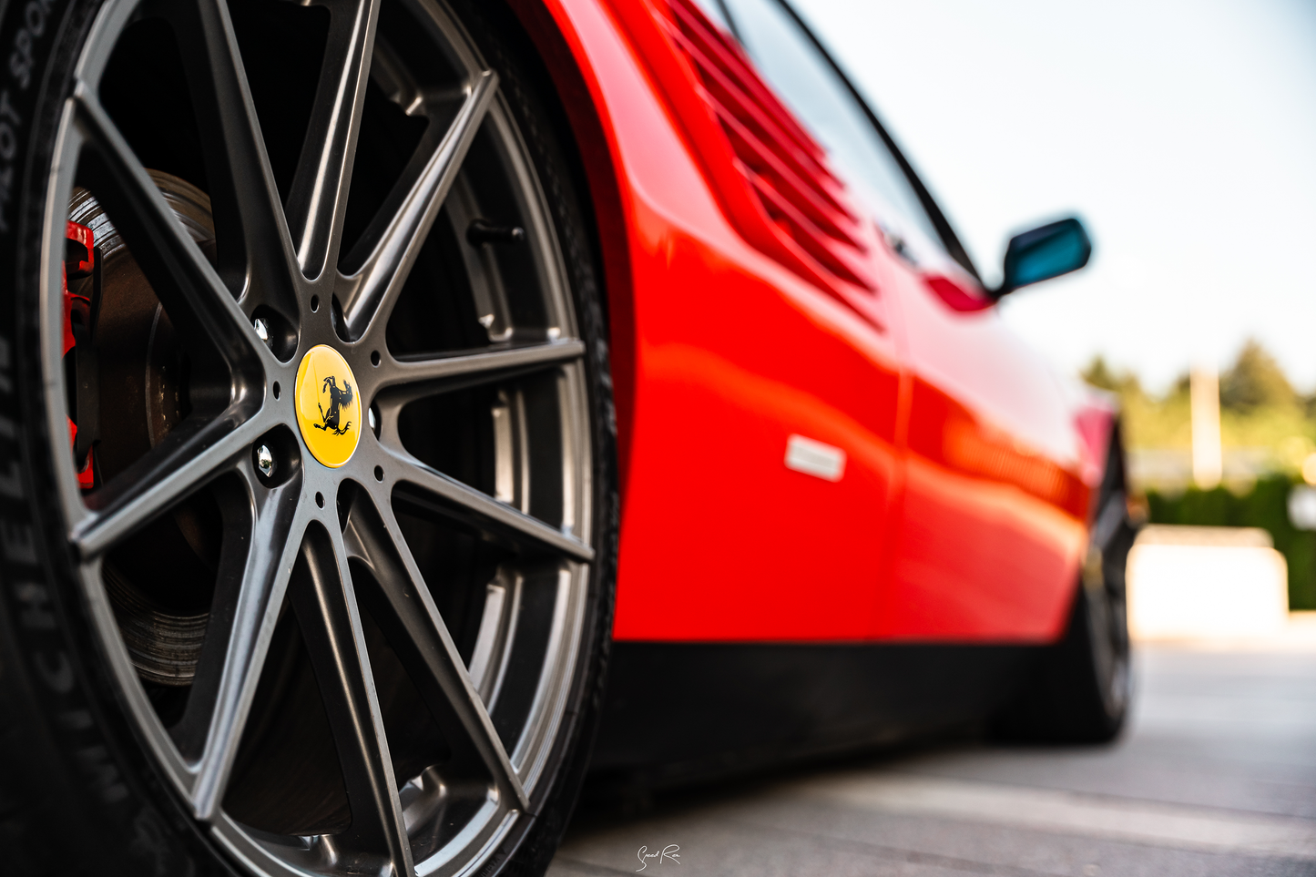 Dominic's 1981 Rosso Corsa Ferrari Mondial 8