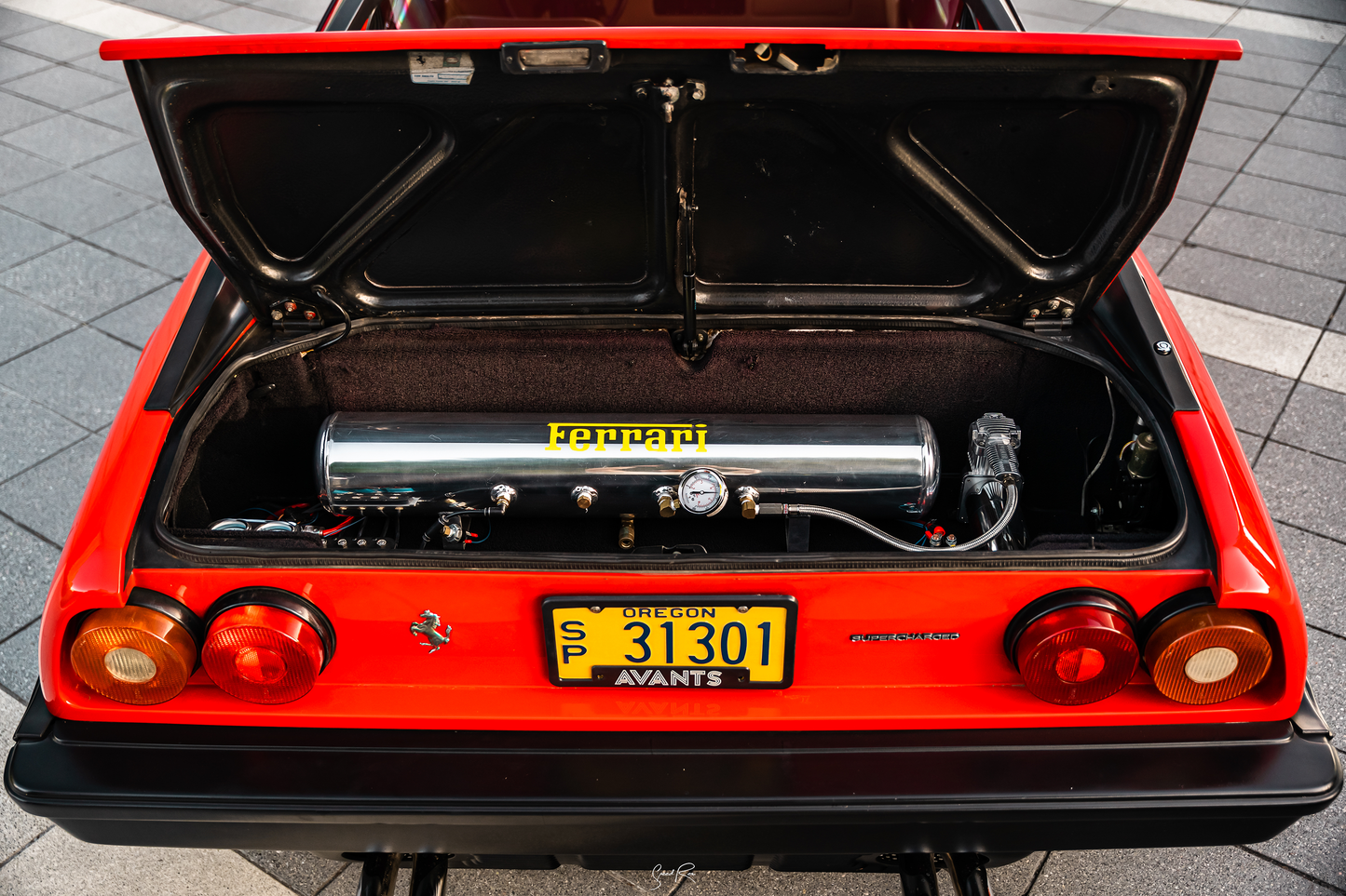 Dominic's 1981 Rosso Corsa Ferrari Mondial 8