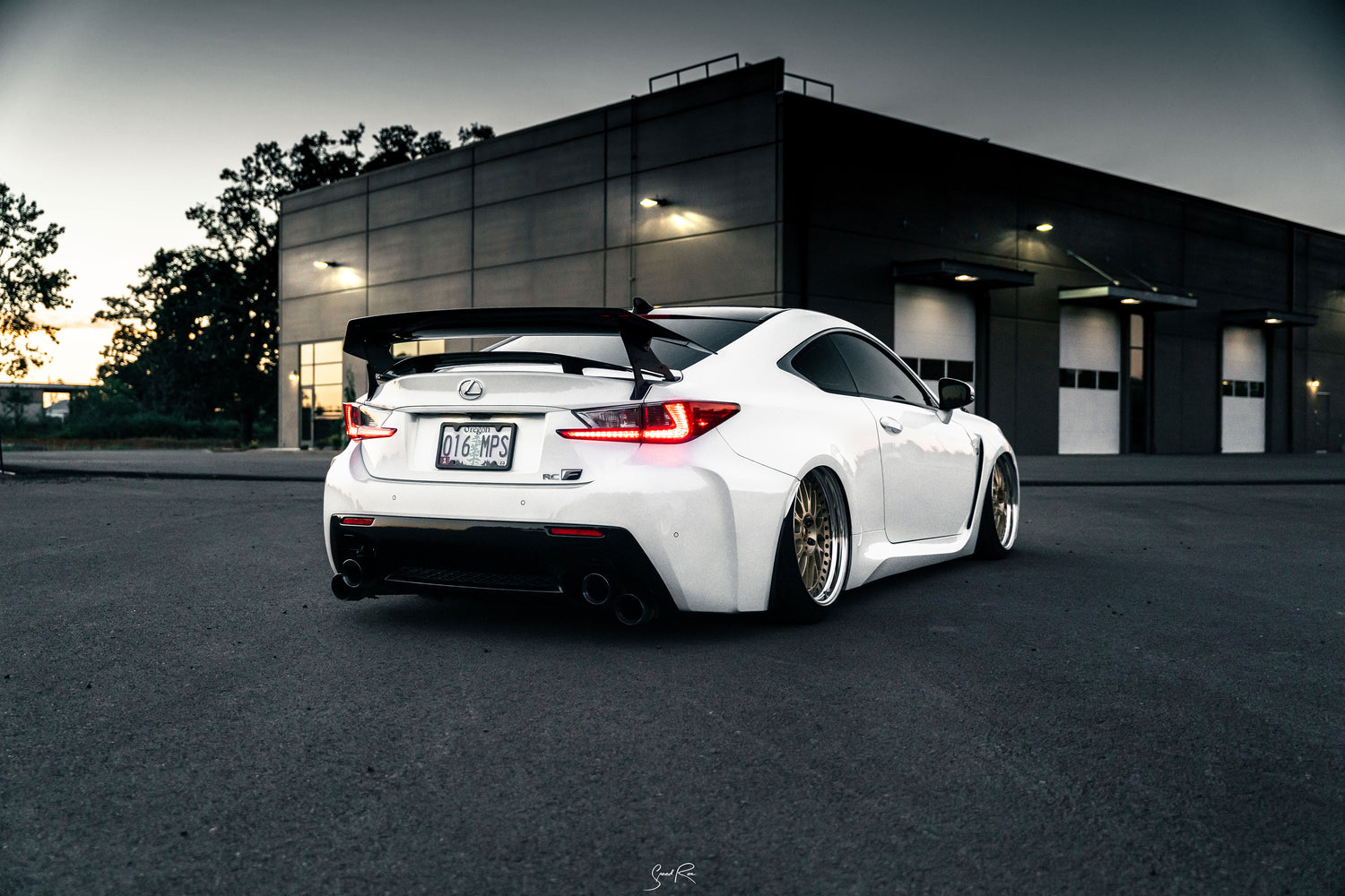 Ultra White Lexus RC F