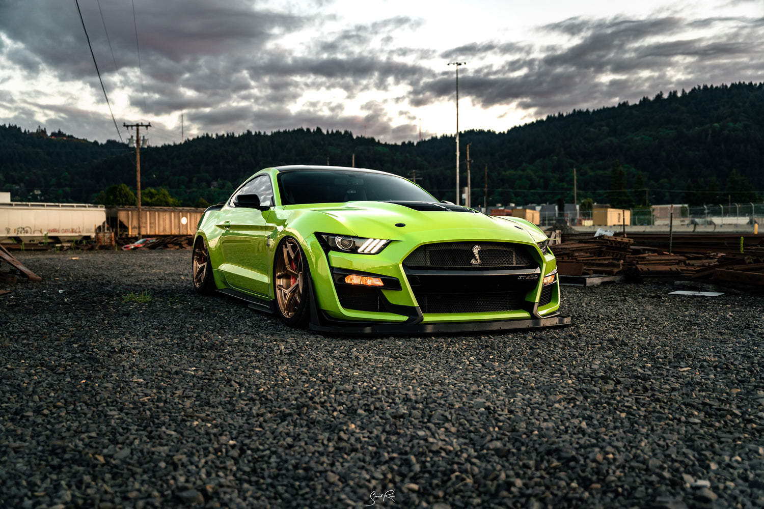 Alex's Green Envy Ford GT500