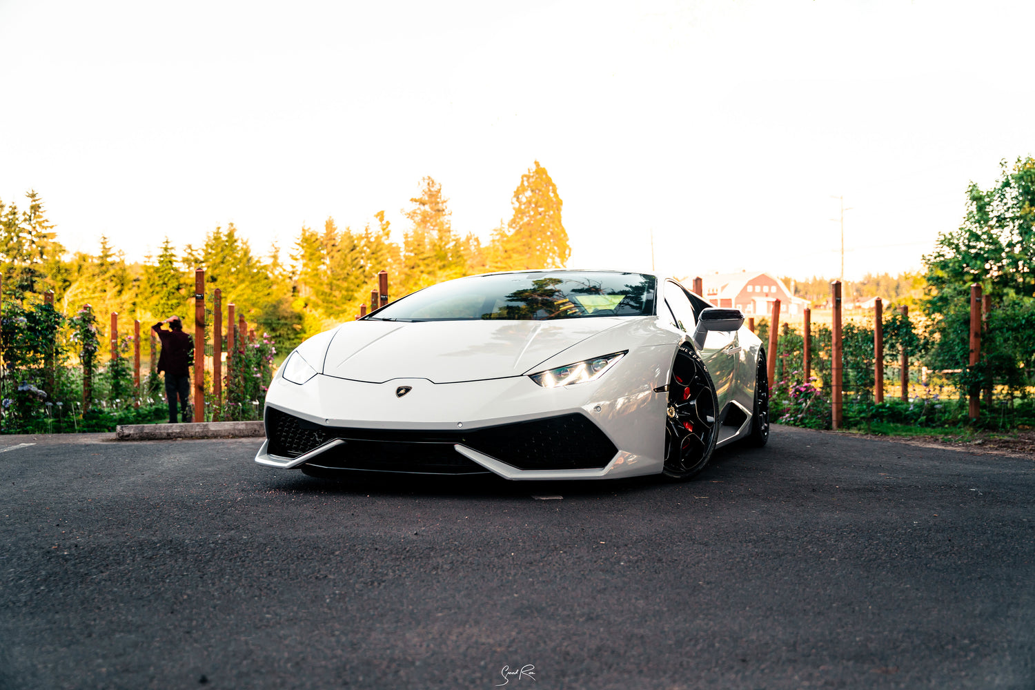 Bianco Monocerus Lamborghini Huracan LP 610-4